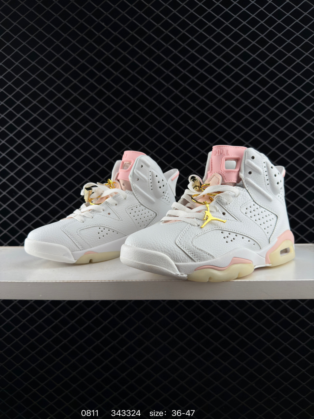 Jordan AJ6 WMNS “Gold Hoops”